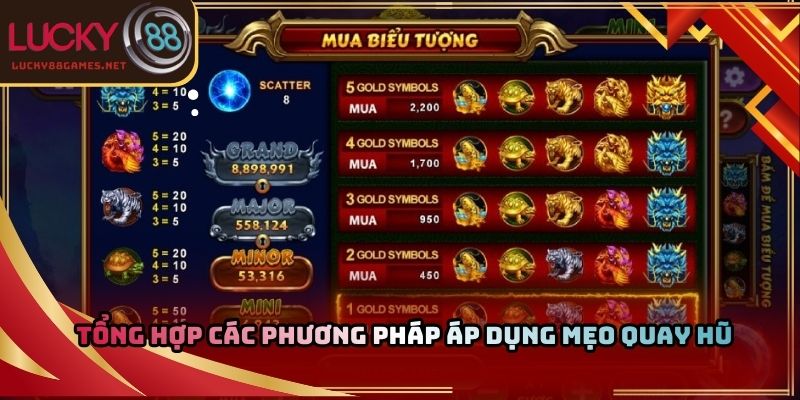 Tổng hợp các phương pháp áp dụng mẹo quay hũ
